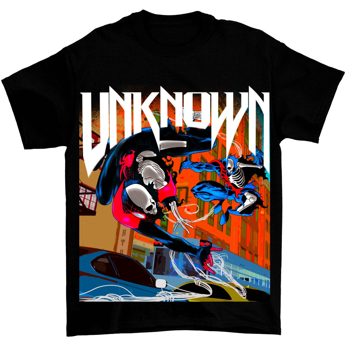 UNKNOWN SEASON TEE - BLACK